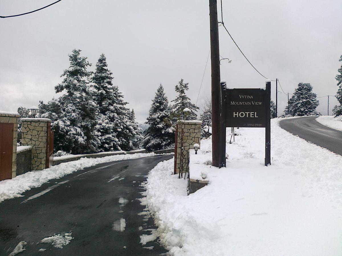 Vytina Mountain View Hotel Dış mekan fotoğraf